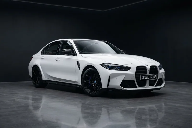 BMW M3 Competition G80 xDrive 2024 in the studio